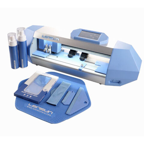 Lensun mesin pemotong Film layar Tpu, mesin pemotong Film otomatis Nano, mesin pemotong Laser Film ponsel