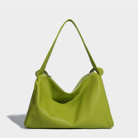 Real leather bag female 2023 new designer brand senior sense handbag retro  light luxury everything single shoulder crossbody bag