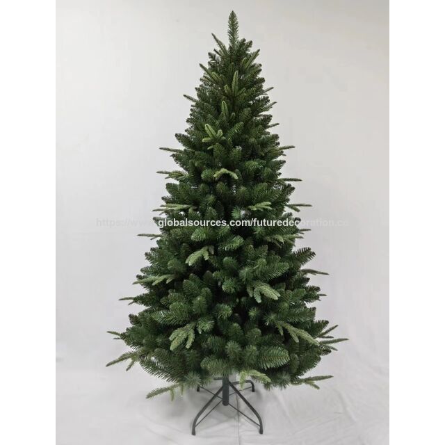 Künstlicher Weihnachtsbaum 210cm grün/Schnee PVC/PE OEM Dekoration