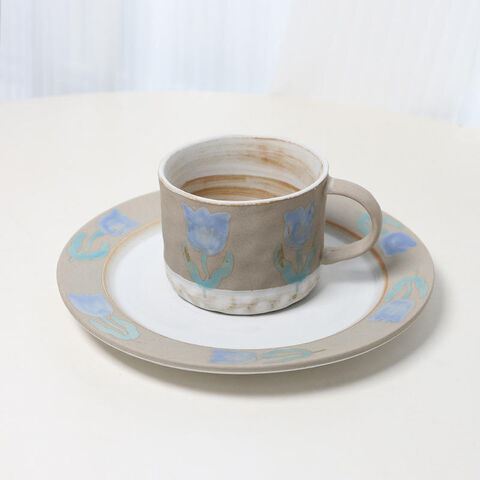 Buy Wholesale China Ins Vintage Style Hand-painted Ceramic Mug Japanese ...