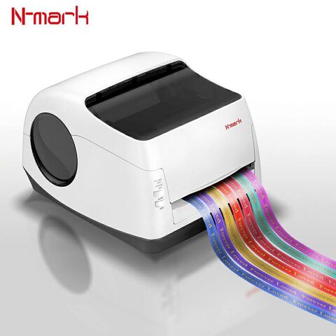 Satin ribbon outlet printing machine