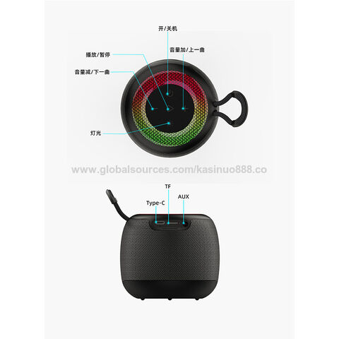 Compre Mini Pequeño Altavoz Portátil Al Aire Libre De Bluetooth, Altavoz  Inteligente Impermeable, Mini Altavoz De Bluetooth y Altavoz Bluetooth de  China por 3.52 USD