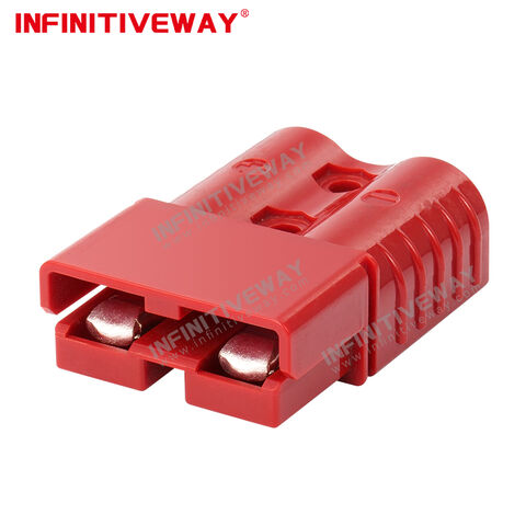 Anderson Style Electric Forklift Lithium-ion Battery Charging Port Plug Battery Socket DC Power Tool Quick Bipolar Connector for sale at factory direct price