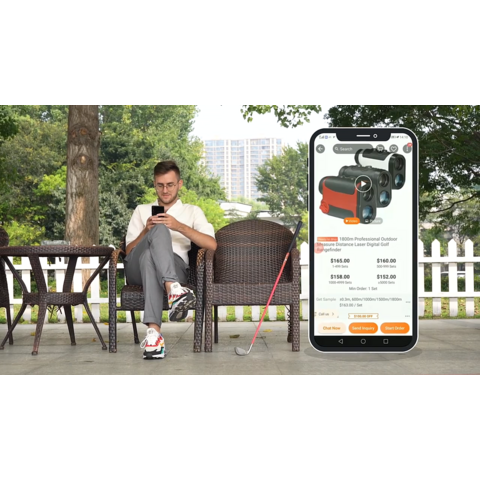 Infrared 1500M Digital Long Distance Meter Hunting Scope  Laser Rangefinder Module Golf Laser Range Finder for sale at factory direct price