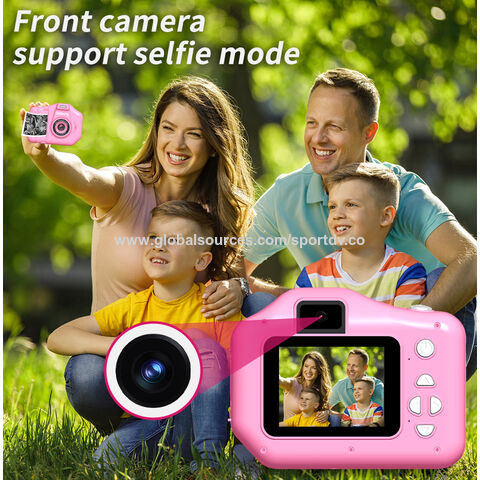Appareil Photo Instantané Enfants, 2,4 Pouces Écran 1080P Appareil Photo  Numérique avec Papier d'impression & Carte TF 32G, Selfie Caméra Vidéo pour