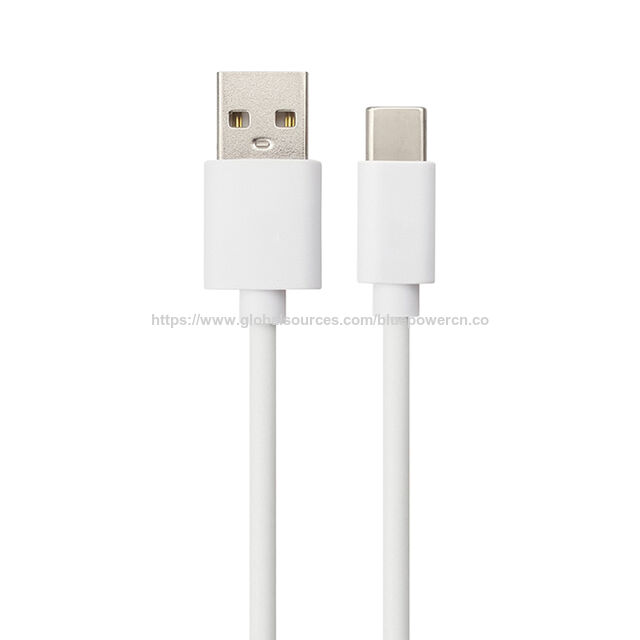 Heißverkauf 2.4A PVC USB A zu Typ C USB 2.0 Kabel für Mobiltelefone