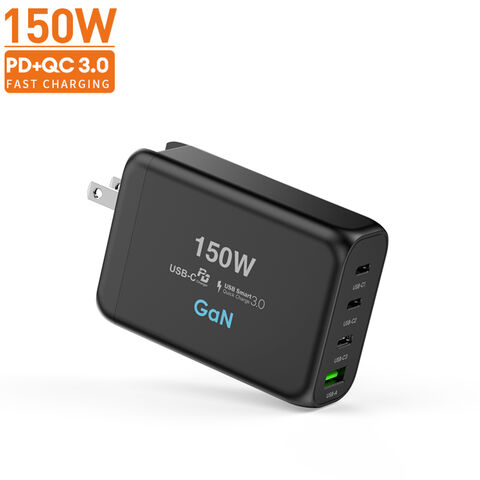 Buy Wholesale China Vina 100w 150watt Universal Travel Charger Adapter  Multi-port Pd Qc3.0 Cheap Charger For Samsung S9 & Charger at USD 22