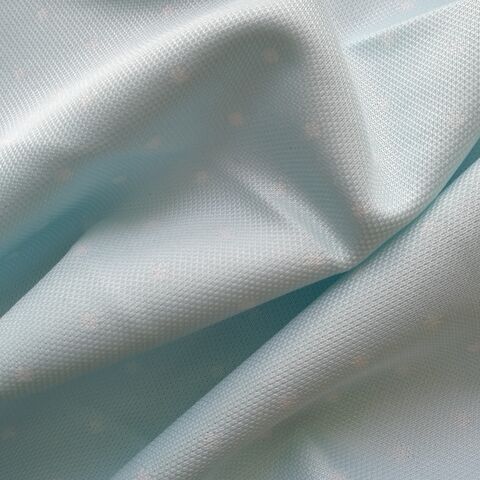 Buy Wholesale Taiwan Poly/spandex Dot Interlock Jacquard Fabric