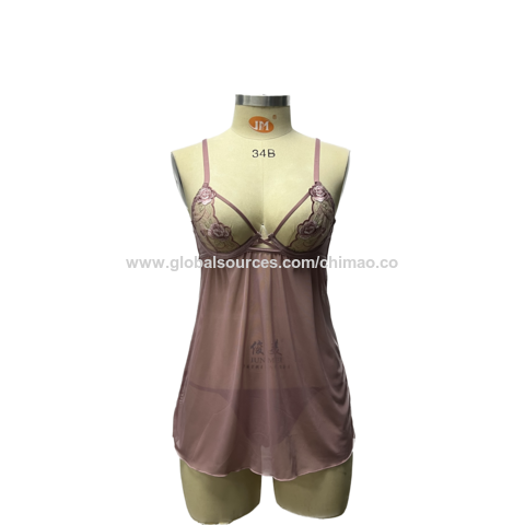الملابس الداخلية للنساء الدانتيل بيبي دول شبكة ملابس النوم قميص النوم for sale at factory direct price