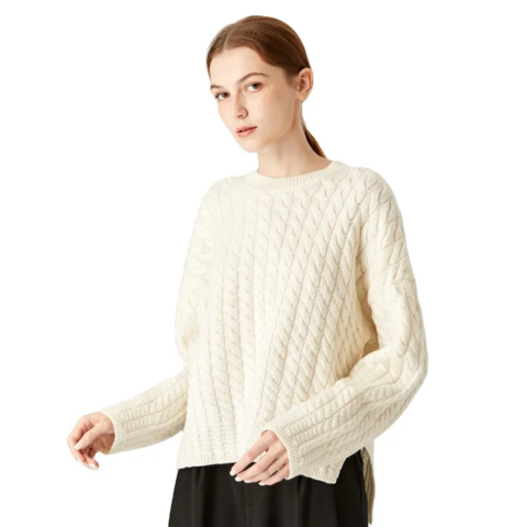 Ladies cotton outlet knitwear