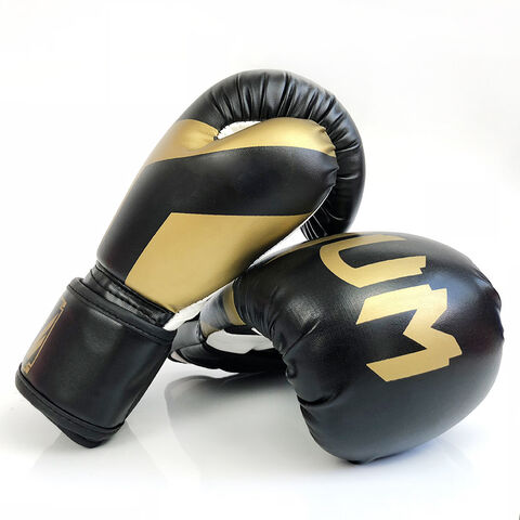 Équipement de boxe professionnel en cuir, sac de frappe lourd 12 oz, gants de sparring, équipement d'entraînement personnalisé, gants de boxe en PU