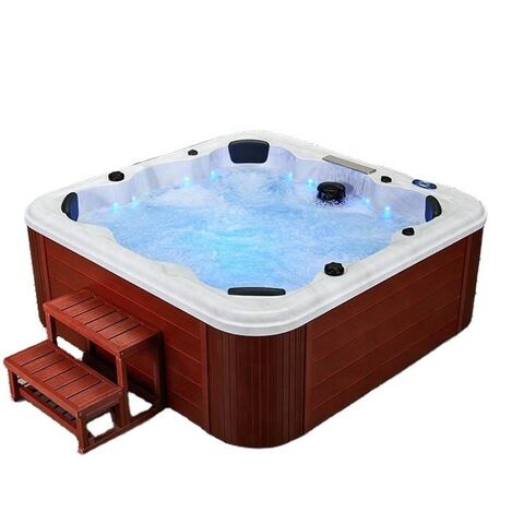 Buy China Wholesale 7-person Outdoor Spa Hotel Hot Spring Bathtub