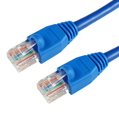 Cable Ethernet CAT5E/Cat6/CAT7 UTP CAT 6 RJ 45 10m/50m/100m Cable de conexión Rj45