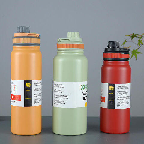 Buy China Wholesale Flask Stainless Steel Water Bottles 24oz 32oz ...