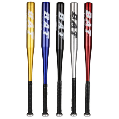 Bate de Béisbol de Aleación de Aluminio Bit Hardball, Tamaños 20" 25" 28" 30" 32" 34", Corcho para Pelota