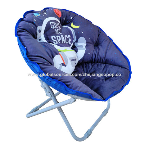 Plush critter saucer online chair