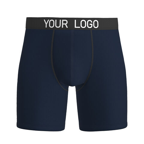 Oem Design Your Own Brand Logo Men Underwear Cotton Sport Man
