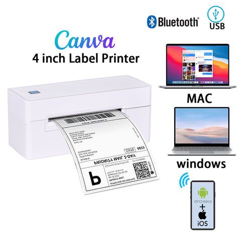 Factory Low Price 4inch 110mm Bluetooth Thermal Label Printer For ...