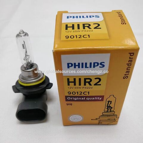 Buy Wholesale China Hot Sale 100pcs Automotive Halogen Bulbs Philips Hir2  9012c1 12v 55w Px22d Ce E-mark, Best Price, Original Quality Made In  Germany & Automotive Halogen Bulbs at USD 2.4
