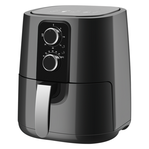 CREATE /PACK FRYER AIR PRO/Oil-free Hot Air Fryer 3.5L + Accessories, Black  : : Home & Kitchen