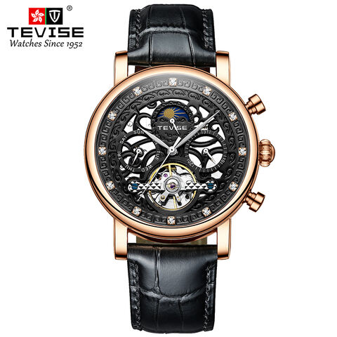 Buy Wholesale China Tevise Men s Watch With Diamond Day And Night Star Tourbillon Business Watch Mechanical Watch Automatic Watch For Men Original Wrist Watch at USD 20.7 Global Sources