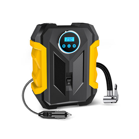 Carsun Pompa Ban Kompresor Udara, Pompa Ban Mobil DC 12V dengan Pengukur Tekanan Digital, Mati Otomatis untuk Ban Mobil, Sepeda for sale at factory direct price