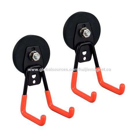 N45 Heavy Duty Large Garage Strong Storage Utility Magnetic Hooks With  Anti-slip Coating Indoor Outdoor Hanging Magnetic Hook $1.6 - Wholesale  China Hooks at Factory Prices from Dongguan Huijie Magnet Co.,ltd