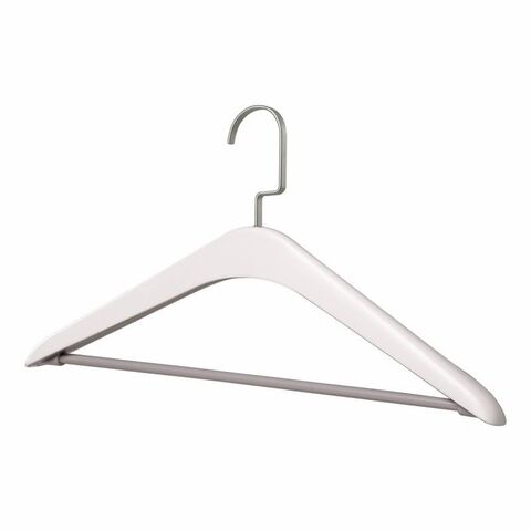 Check in on hotel-quality hangers Check in on hotel-quality hangers