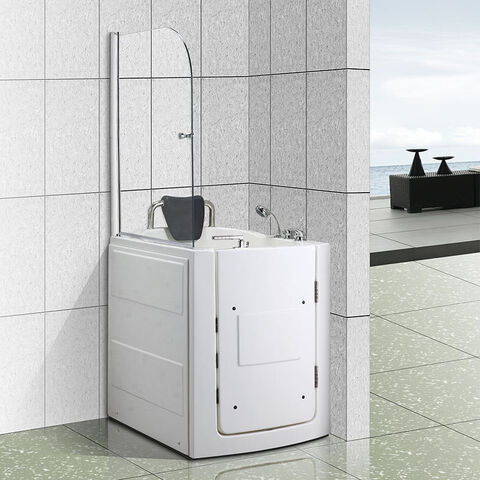 Buy Wholesale China Accessible Elderly Door-opening And Walk-in Household Sitting Bath, Small ...