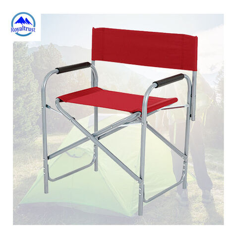 Directors Chair Premium Quality Compact Folding Aluminum Relax