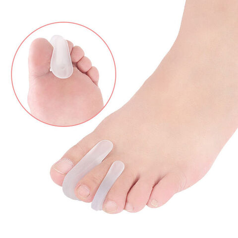 Gel Toe Stretchers and Toe Separators Kit (2 Pairs+ 1 Pouch)