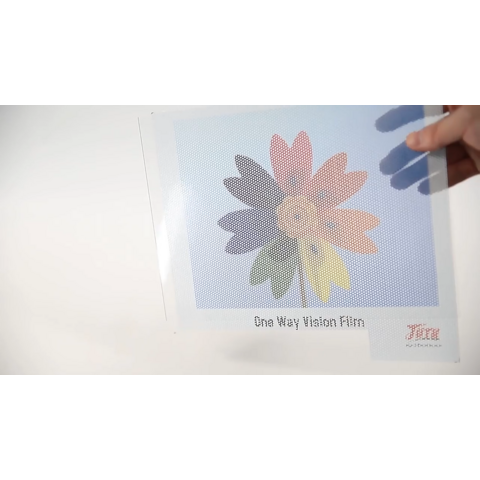 Buy Wholesale China Perforated Vinyl Film High Quality Printable One ...