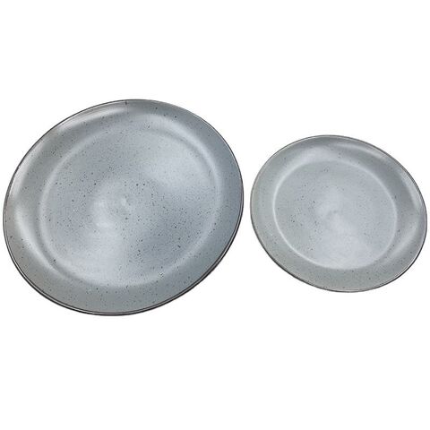 Tin dinner outlet plates