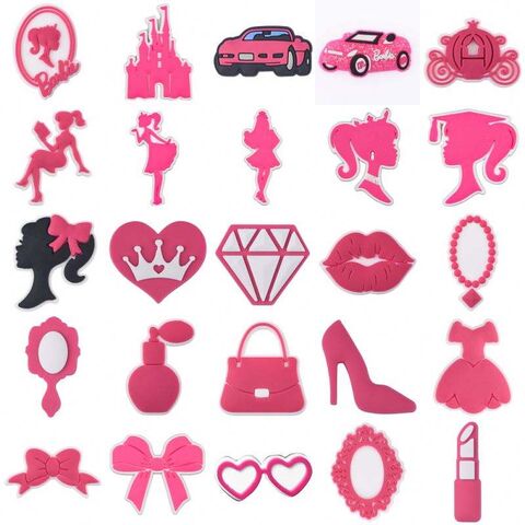 Custom Designer Popular Summer Beach croc Shoe Charms Shoe Buckles pvc Clog Charms Luxury Croc Charms for croc shoes decoration for sale at factory direct price