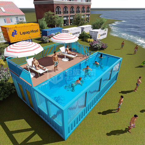 China Custom 40ft Storage Container Swimming Pool 20ft Container Pool ...