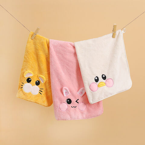 Yellow Face Cloth Bath Towel Sets for sale