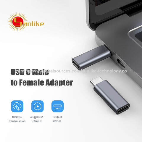 محول USB، نقل البيانات، يدعم سرعة 10 جيجابت في الثانية، محول USB C ذكر إلى أنثى، بيع بالجملة، سعر المصنع for sale at factory direct price