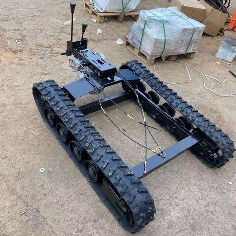 Factory Price Crawler Chassis Rubber Track Undercarriage For Drill ...