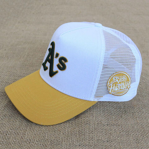 Buy Wholesale China Trucker Hat Custom Logo Embroidery 5 Panel