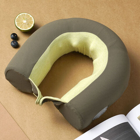 Twist Memory Foam Travel Pillow for Neck, Chin, Lumbar and Leg Support -  Neck