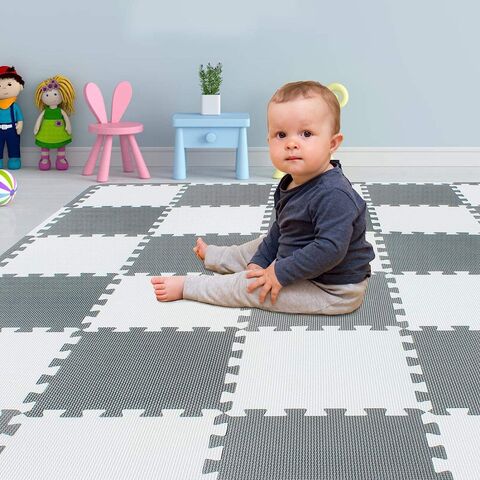 Honloy Non-toxic 30x30 60x60cm Baby Crawling Foam Play Mat Baby