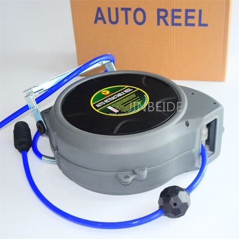 40feet High Quality 12 Meters Garden Hose Reel Retractable Auto Air Hose  Reel Wall Mounted Portable Auto Roll-up Air Hose Reel - Explore China  Wholesale Wall Mounted Hose Reel 40 Feet Hose