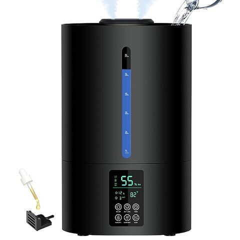 Umidificadores Frios e Quentes para Bebês e Plantas, Umidificadores de Mesa com Enchimento Superior e Difusor de Óleos Essenciais, com Bocal Ajustável de 360° for sale at factory direct price