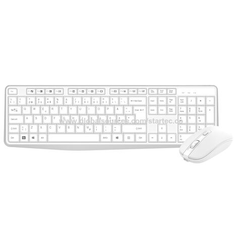 Buy Wholesale China St-skb521w+323 2.4g Wireless Keyboard And Mouse ...