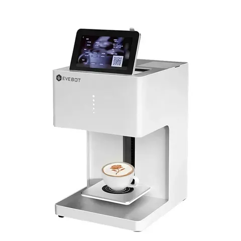 Selfie-Printing Coffee Machines : Edible Ink