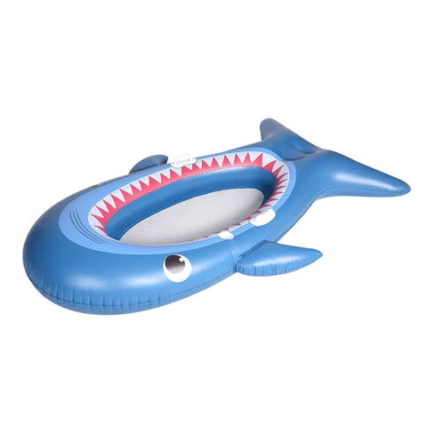 Buy Wholesale China Pool Float, Shark Pattern Pool Lounge Chair Pvc 