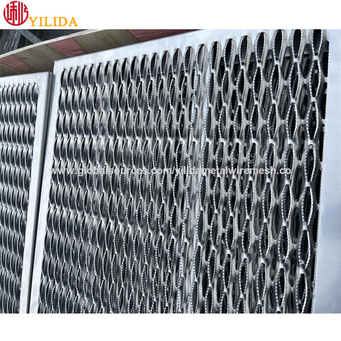 China Non-slip Perforated Metal Sheets Safety Stair Tread factory and  suppliers