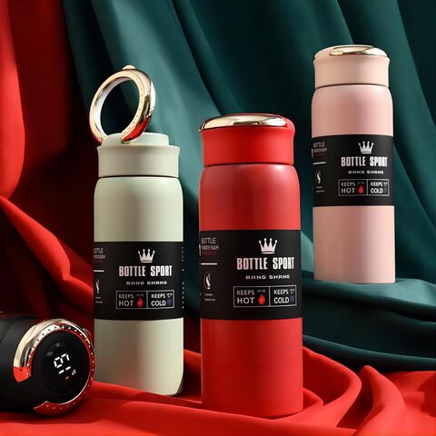 Digital Temperature Display Stainless Steel Water Bottle Hot/Cold Water  Vacuum Flask Thermos - China Thermos Bottle and Tumbler price