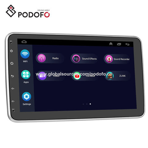 Buy Wholesale China Podofo 10.1 1 Din Android Car Radio Stereo
