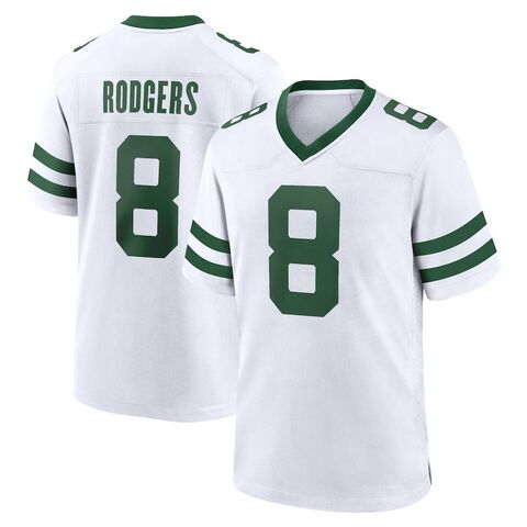 New York Jet American Football Jersey Ready To Ship Men s Usa Football Uniform 8 Aaron Rodgers 1 Sauce Buy China Wholesale New York City Jets Jersey Garrett Wilson Uniform 6.8 Globalsources